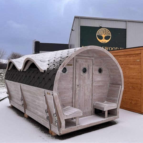 Sauna mit Vorraum